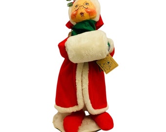 Retired (Rare) Annalee 18” Mrs. Claus Standing Doll 1994.