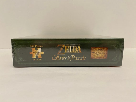 The Legend of Zelda Collector's Edition Puzzle NEW Hyrule Map 550 pcs, 18  x 24