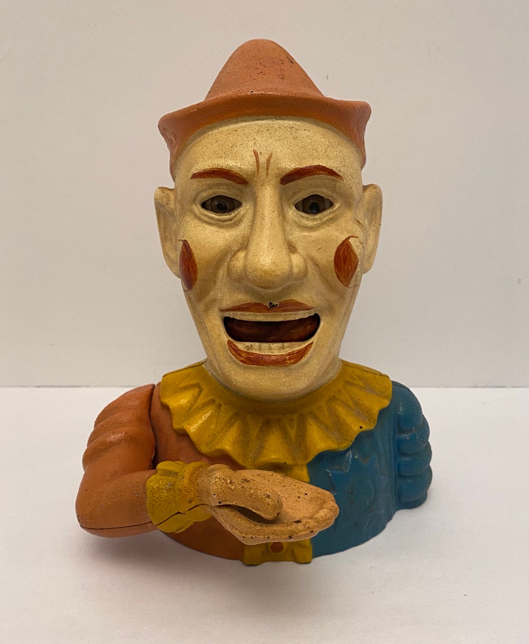 The Book of Knowledge Humpty Dumpty Clown Cast Iron Bank. Etsy