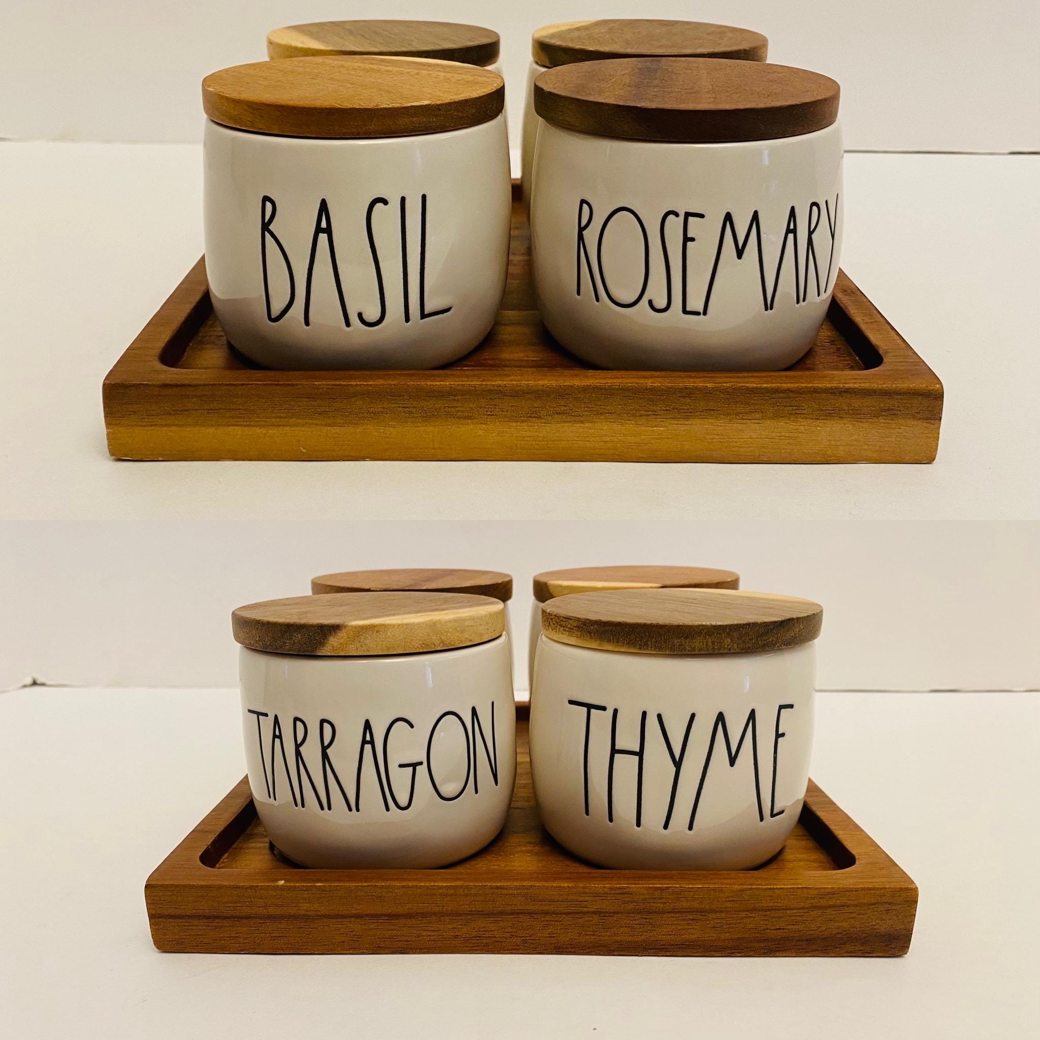 Rae dunn herb jars hotsell