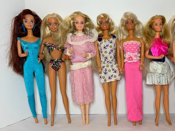 Vintage Barbie Dolls 1970s-1990s Mattel Barbie 