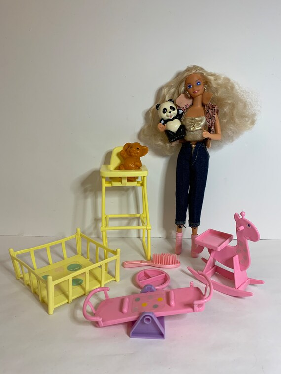 Barbie nursery playset hotsell