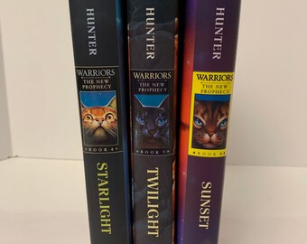 Warriors Cats Series 2 The Prophecy by Erin Hunter 6 Books Set for