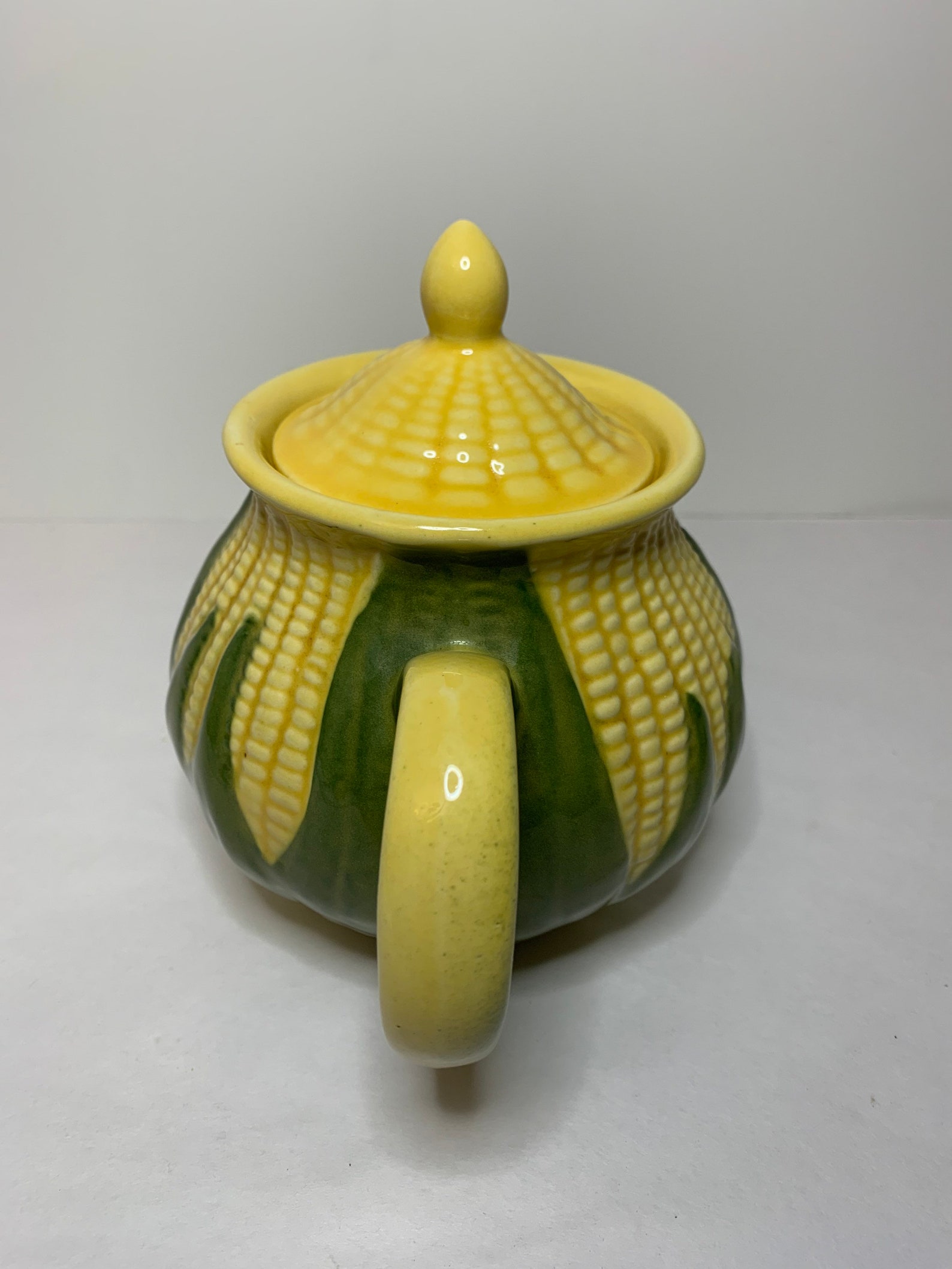 VINTAGE SHAWNEE Pottery Corn King Tea Pot & Lid 75 USA. Vtg Etsy