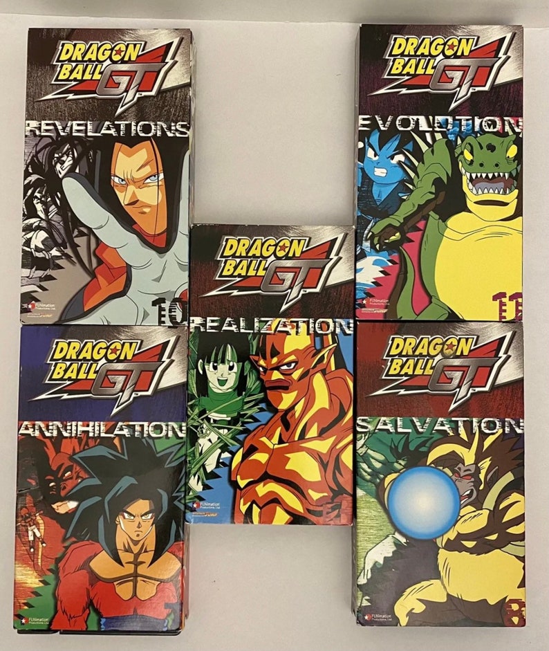 Dragon Ball Z GT VHS Tapes Lot of 5 Movies Volumes 7 8 10 Etsy