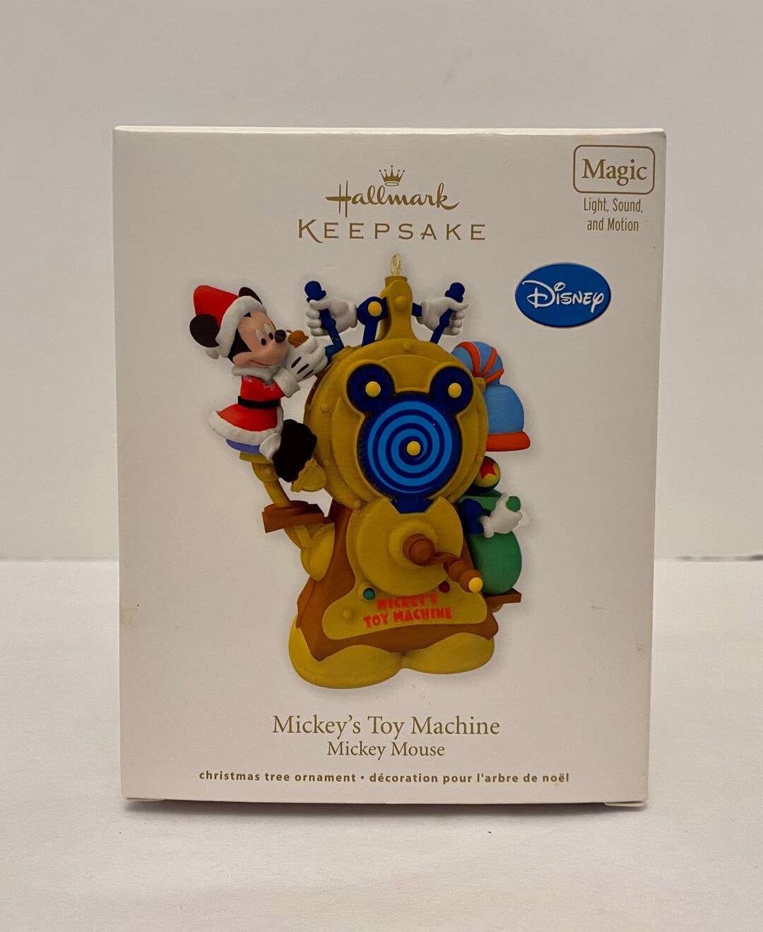 Hallmark Keepsake Mickeys Time Machine Disney Ornament Magic Sound W/box 2012. Etsy