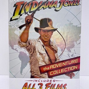 Indiana Jones - The Adventure Collection (DVD, 2008, 3-Disc Set,  Widescreen) for sale online