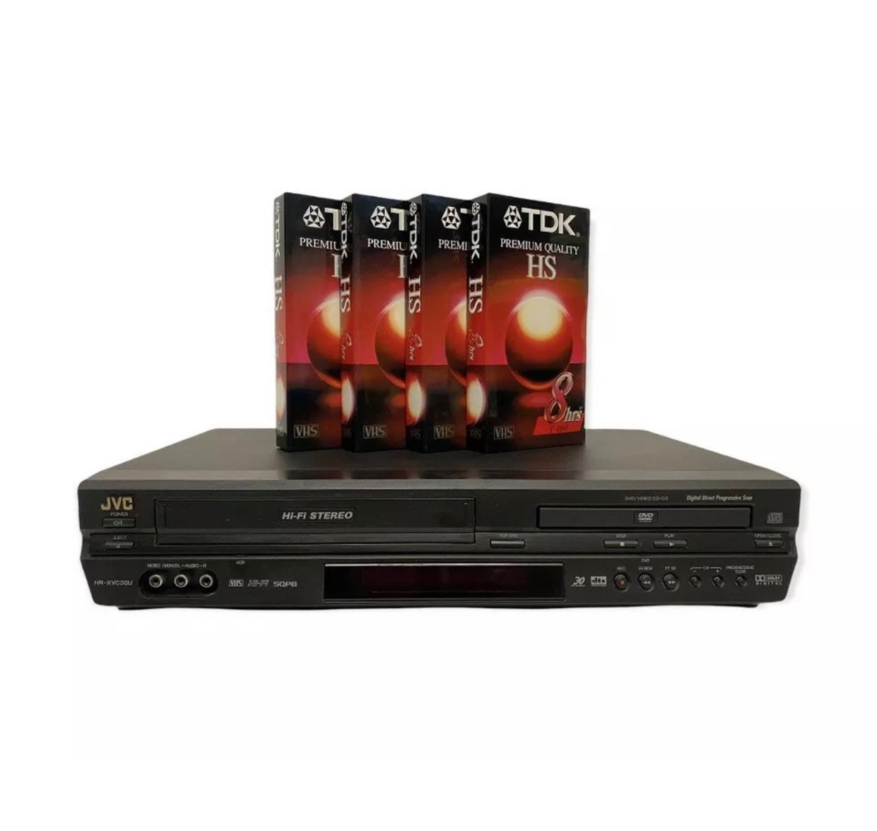 JVC DVD VCR Combo Player HRXVC11 Disney vhs bundle