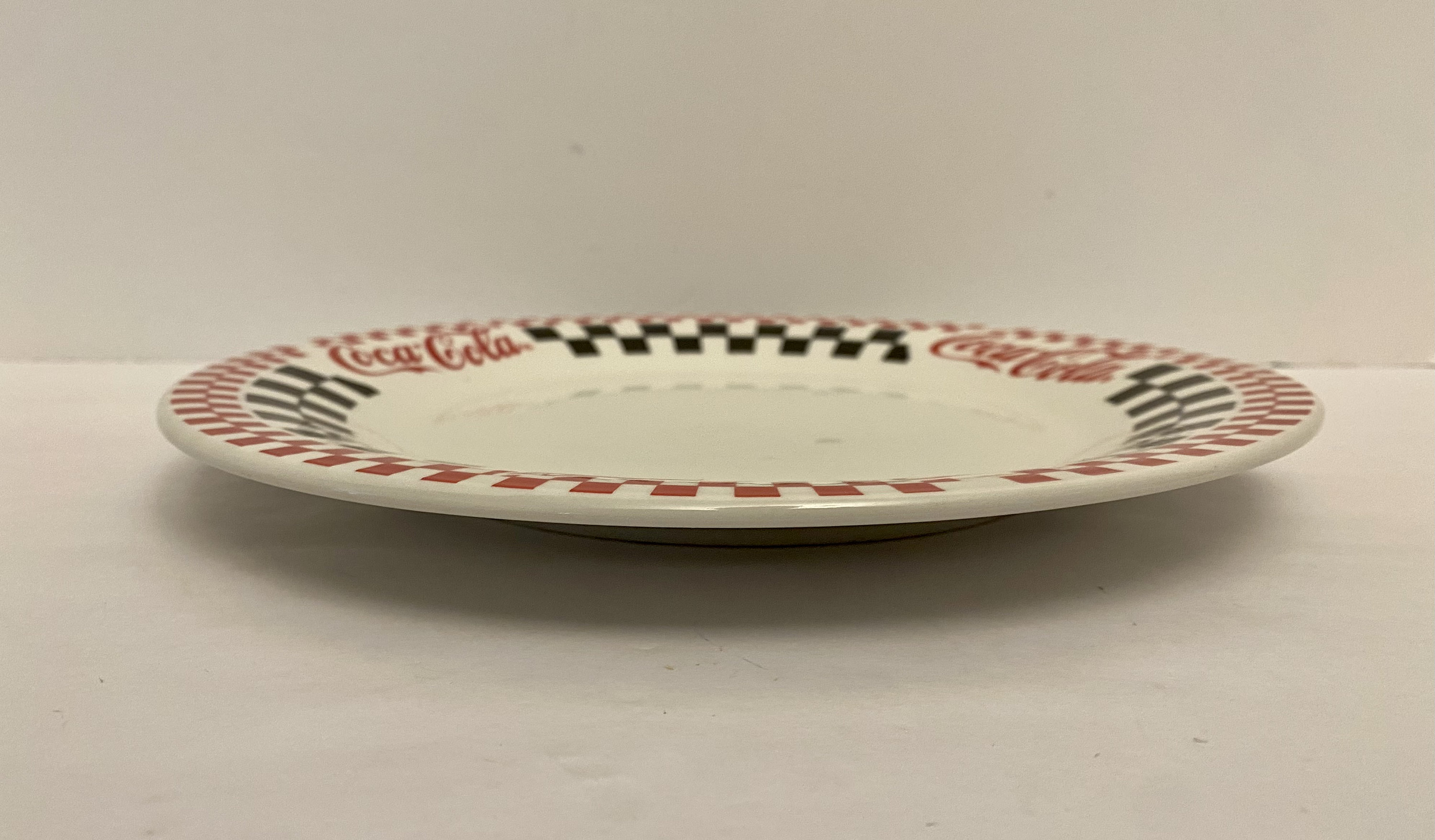 Coca Cola Dinnerware by Gibson 10.5 Dinner Plate 1 Red & Etsy Australia