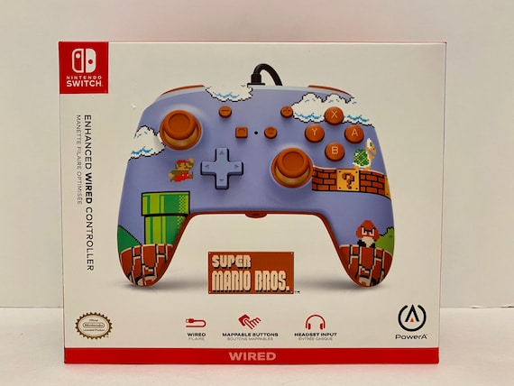 PowerA Enhanced Wired Controller for Nintendo Switch - Super Mario