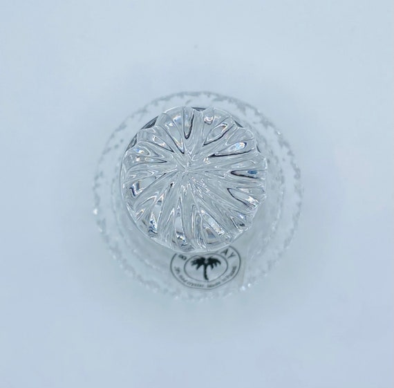 Vintage Bombay 24% Lead Crystal 5.25” Tall Perfum… - image 6