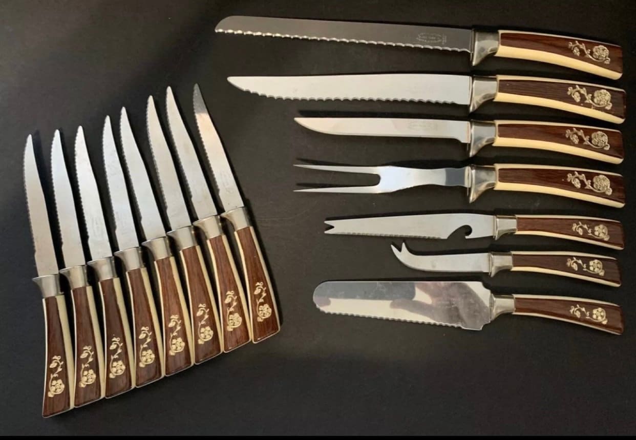 Regent Sheffield 10Pc Kitchen King Knife Set Lustrex Handles