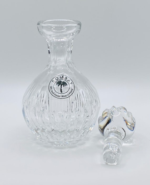 Vintage Bombay 24% Lead Crystal 5.25” Tall Perfum… - image 7