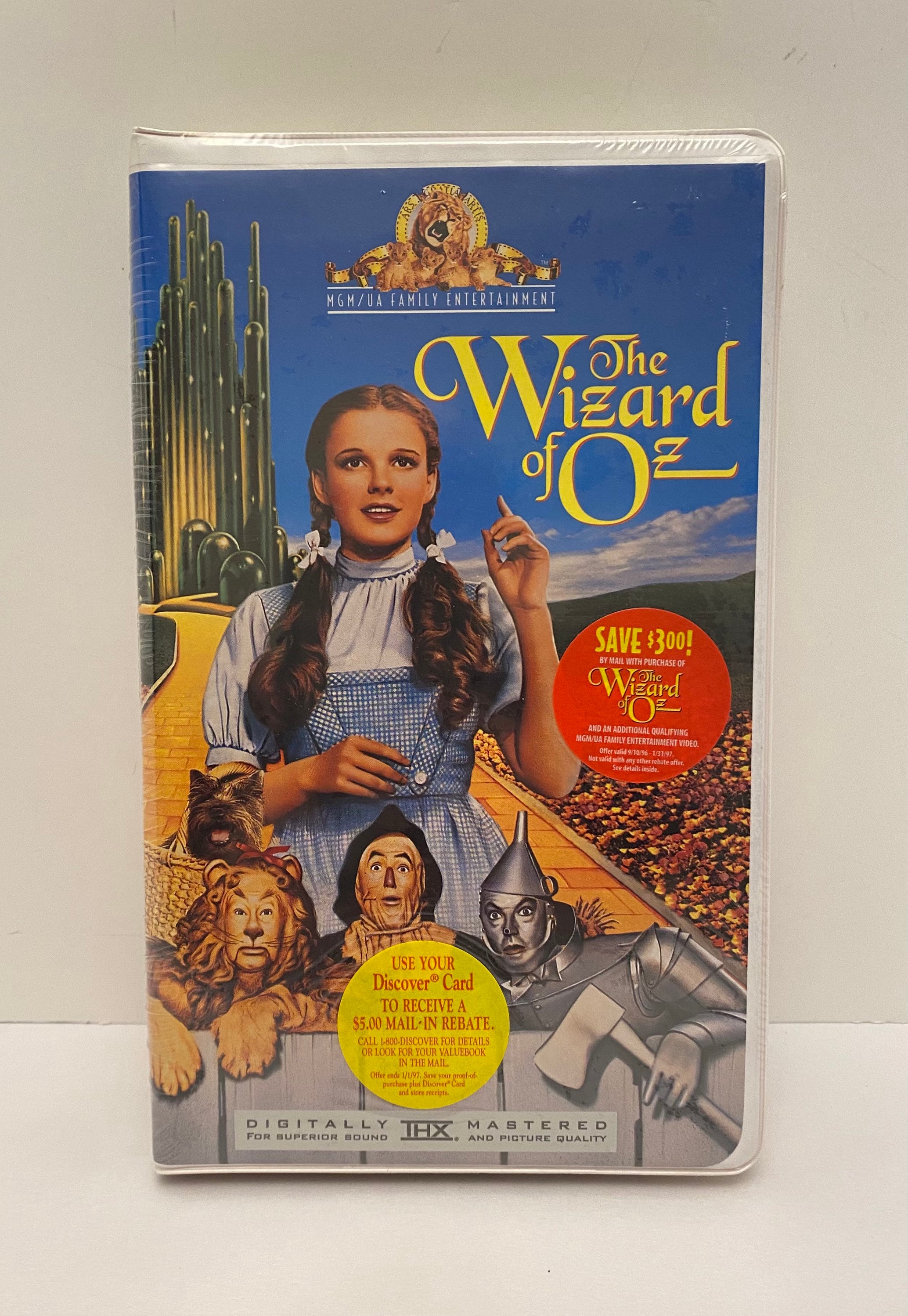 The Wizard of Oz VHS 1939 Digitally Remastered 1996 MGM Etsy Australia
