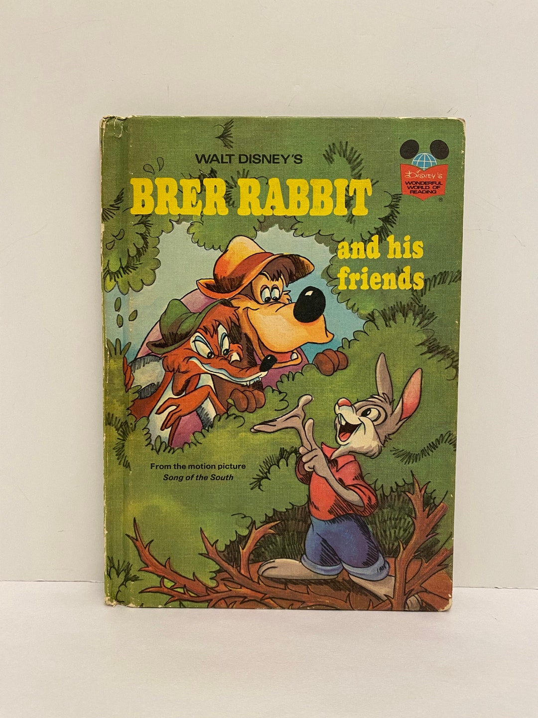 Vintage Brer Rabbit and His Friends HC Book 1973 Song of the South Walt ...