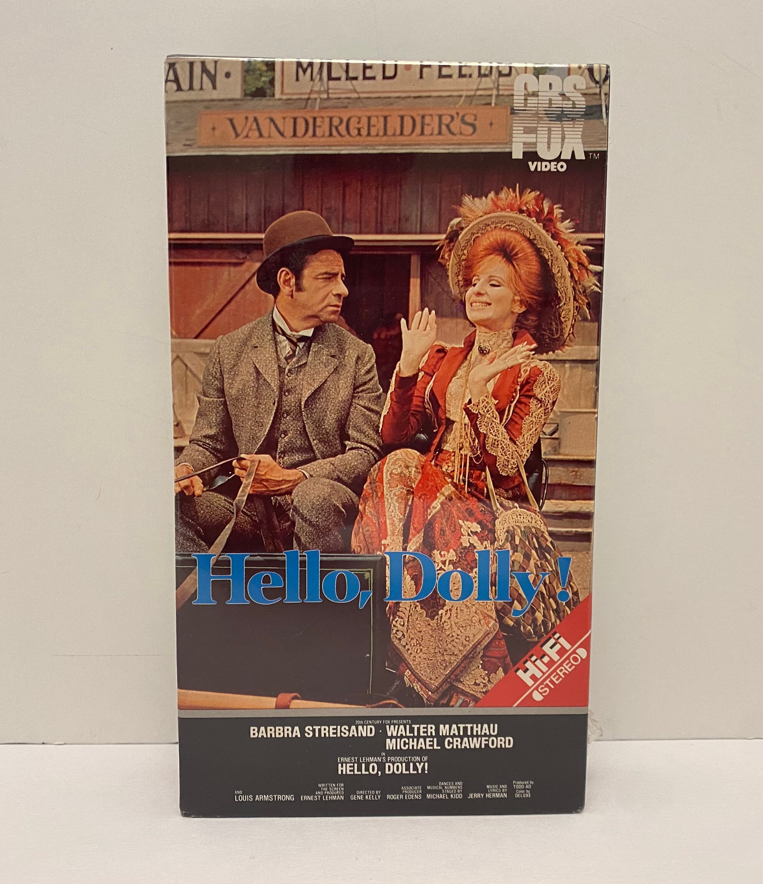 Hello Dolly 1984 CBS Fox Video VHS. Etsy