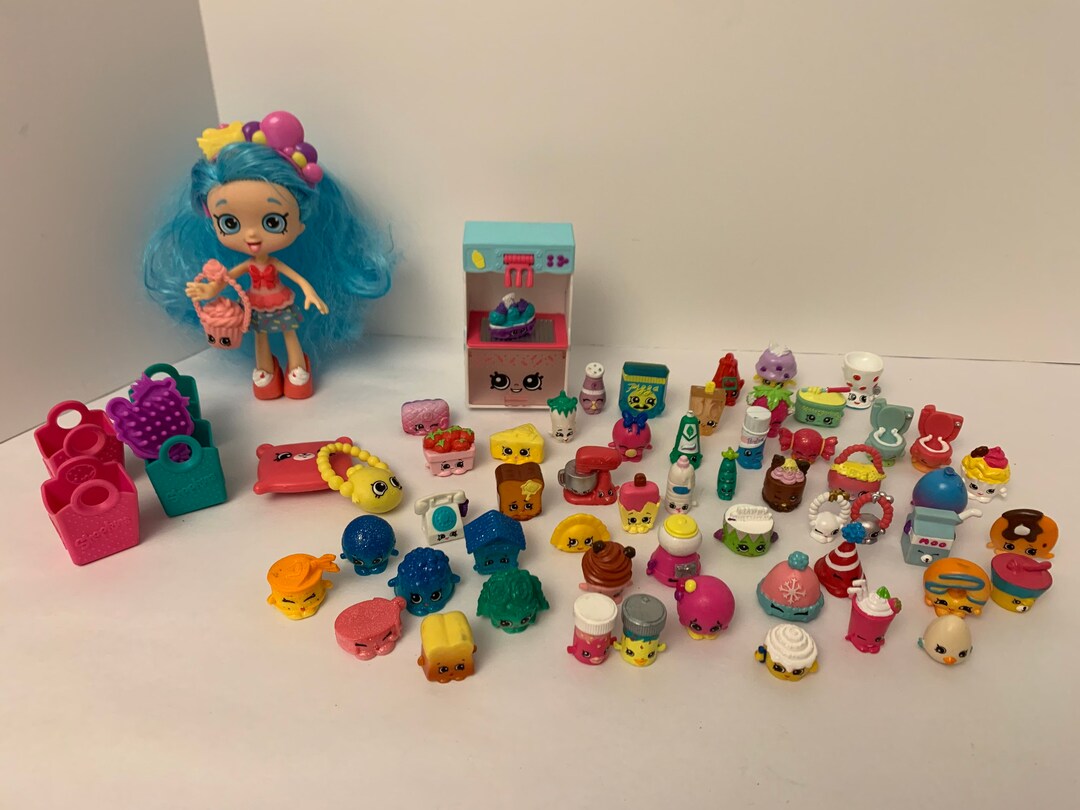 Shopkins Lot of 54random Seasons 1,2,3,4,6no Duplicates & Jessicake