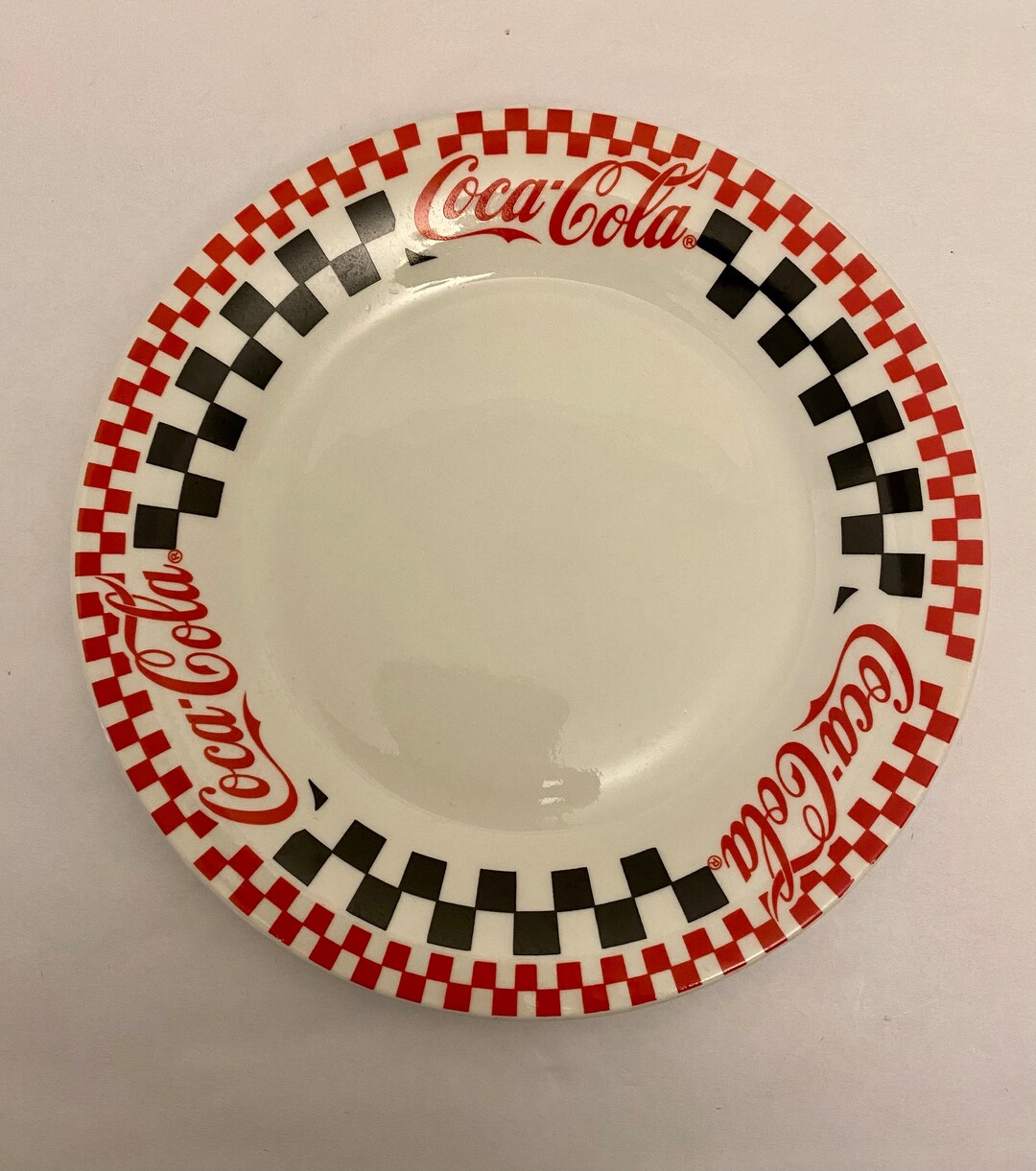 Cocacola Dinnerware by Gibson 7.5 Bread Dessert Plate Etsy
