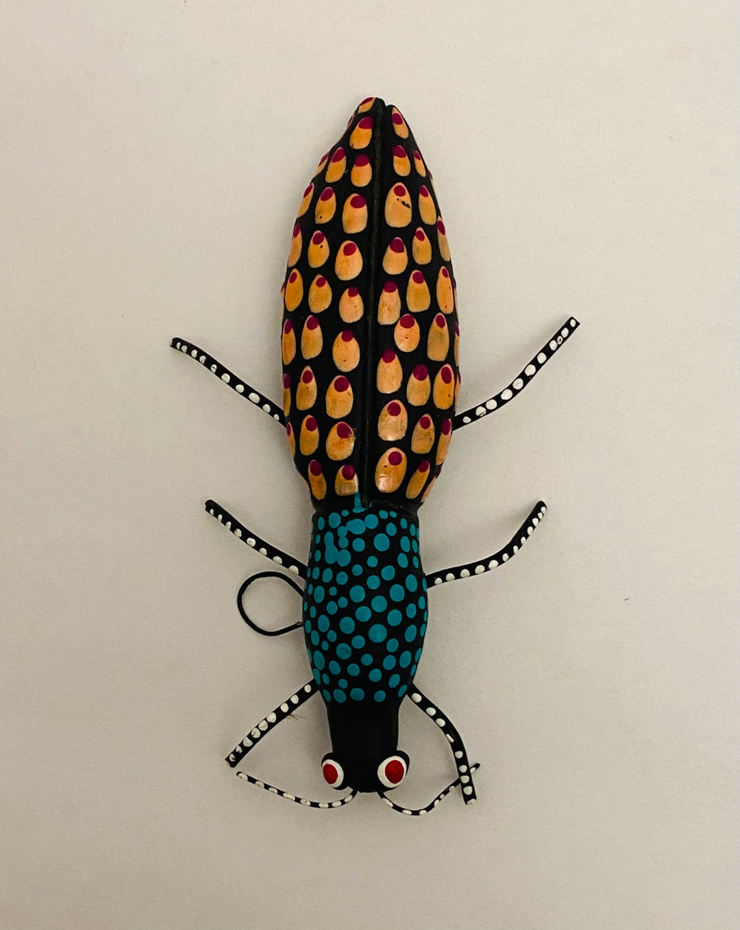 Concepcion Aguilar Josefina Oaxaca Mexico Clay 4 Insect Bug Bugs ...