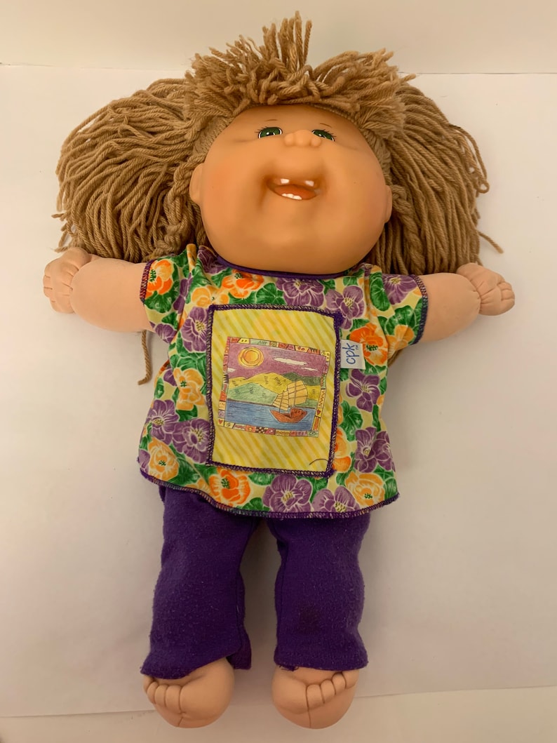 Cabbage Patch Kids Doll First Edition Mattel HM19 Girl CPK Etsy