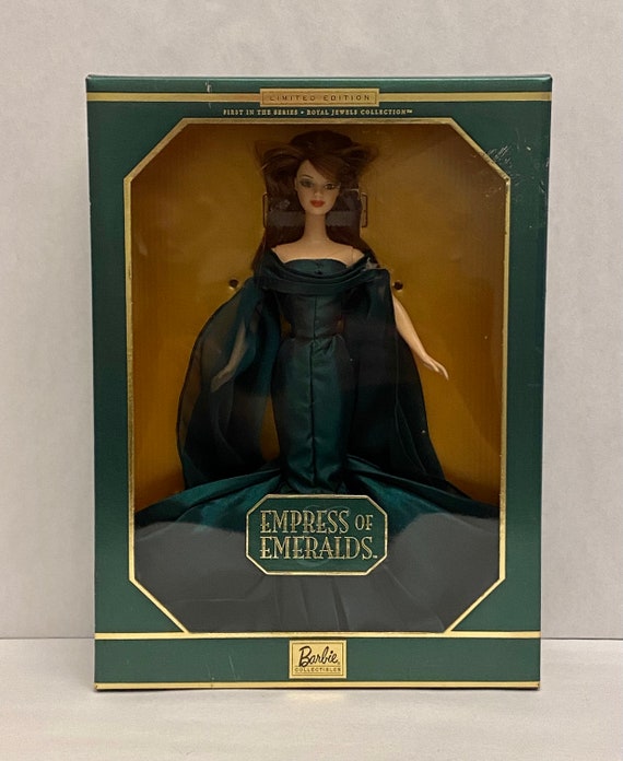 Vintage Empress of Emeralds Barbie Limited Edition Mattel 25680. Etsy Australia