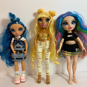 RAINBOW HIGH HAIR Studio Amaya Raine Series 1 Doll New In Box