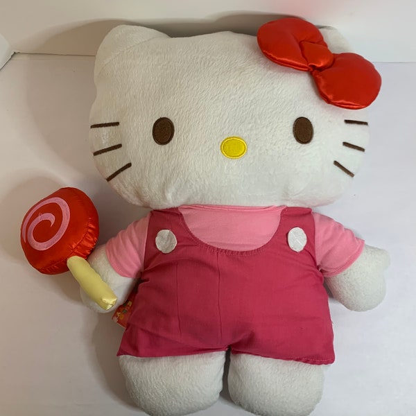 Hello Kitty 18" Kissen Lollipop mit Candy Bow (schonend verwendet)
