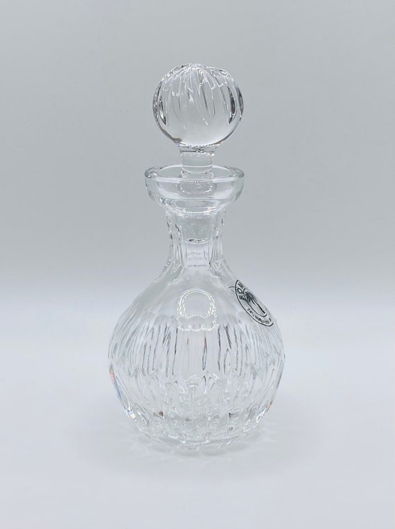 Vintage Bombay 24% Lead Crystal 5.25” Tall Perfum… - image 2