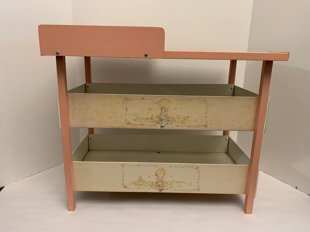 Vintage Cass Toys Baby Doll Changing Table Hallmark Images 1970s RARE Etsy