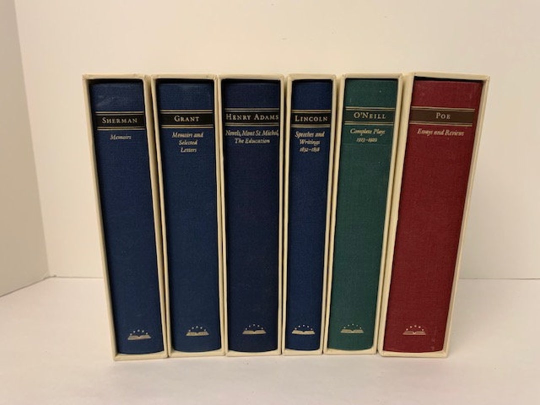 The Library of America Books First Editions Etsy