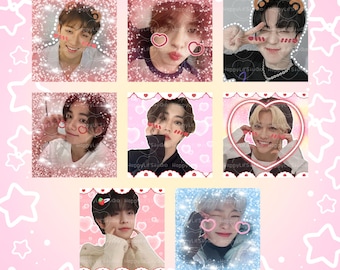 STRAY KIDS | Kpop Mail Stickers | Happy Mail Stickers | Kpop Stickers | Kpop Trading Stickers | STRAYKIDS Stickers | Set of 10