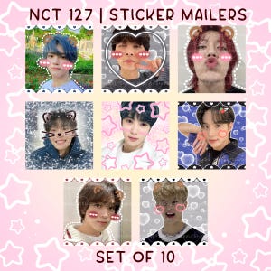 nct127 マーク　punch トレカ ステッカー　7枚セット Nct 127 sticker - Etsy 日本