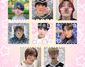 NCT 127 | Kpop Mail Stickers | Happy Mail Stickers | Kpop Stickers | Kpop Trading Stickers | NCT 127 Stickers | Set of 10