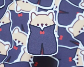 Count Stew | SpookyLil' Friends Soft Matte Vinyl Die-Cut Sticker | Halloween Stickers | 1.5 in x 1.061 in
