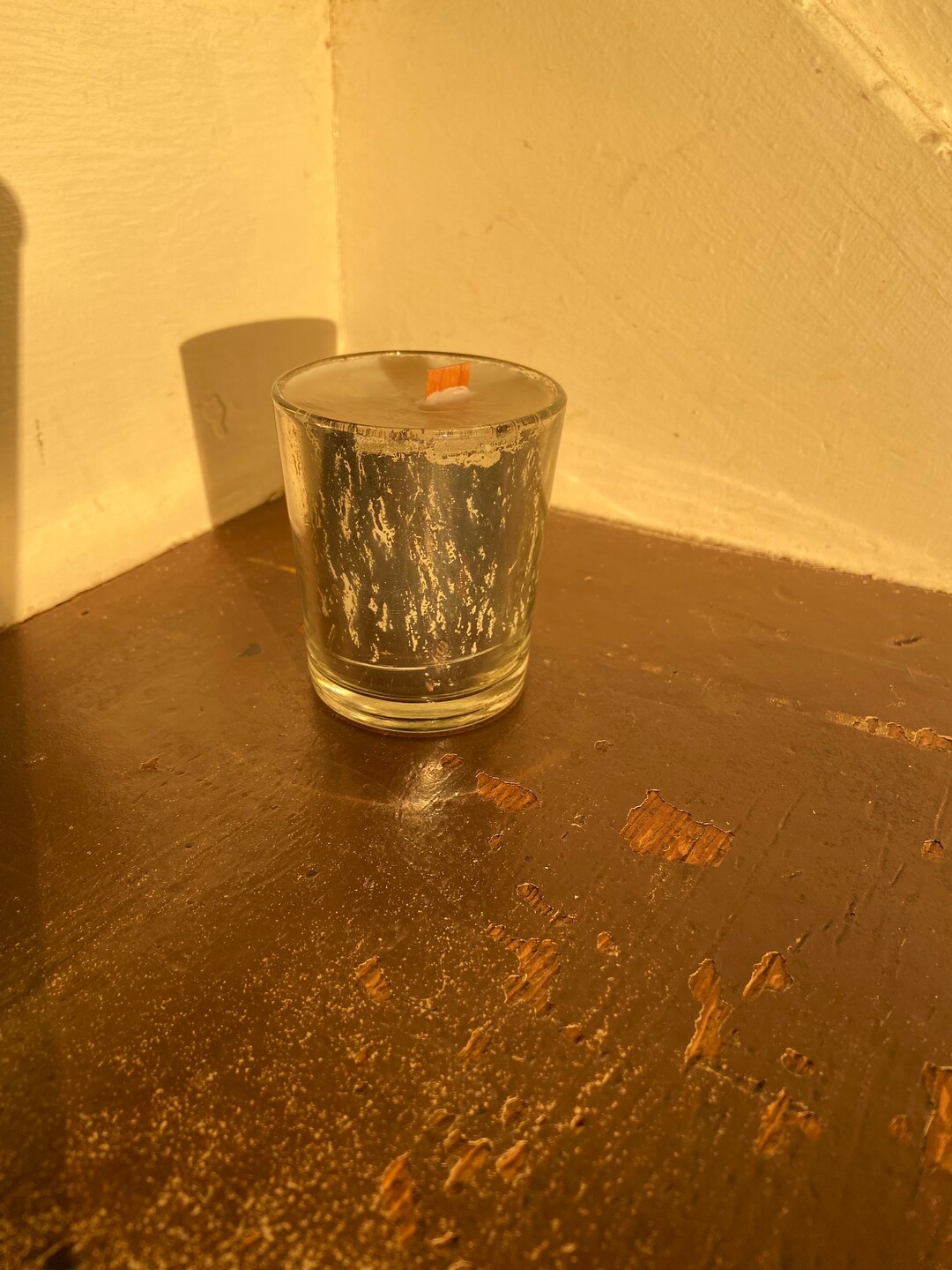 Wooden Wick Cracking Candles, Etsy