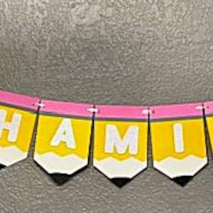 Personalized Teacher Name Banner - Teacher Banner - Classroom Decor