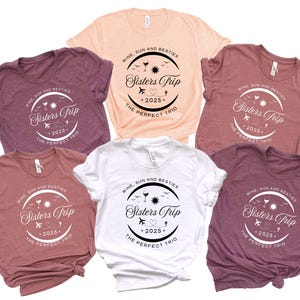Sisters Trip Shirt,Custom Sisters Trip Shirt,Sisters Vacation Shirt,Winery Trip Shirt,Girls Vacation Shirt,Sisters Trip Group Shirt