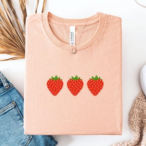 Strawberry shirt,Gift For Strawberry Lover,Fruit TShirt,Summer Fruit Shirt,Strawberry Lover Shirt,Strawberry Graphic Shirt,Fruit Lover shirt