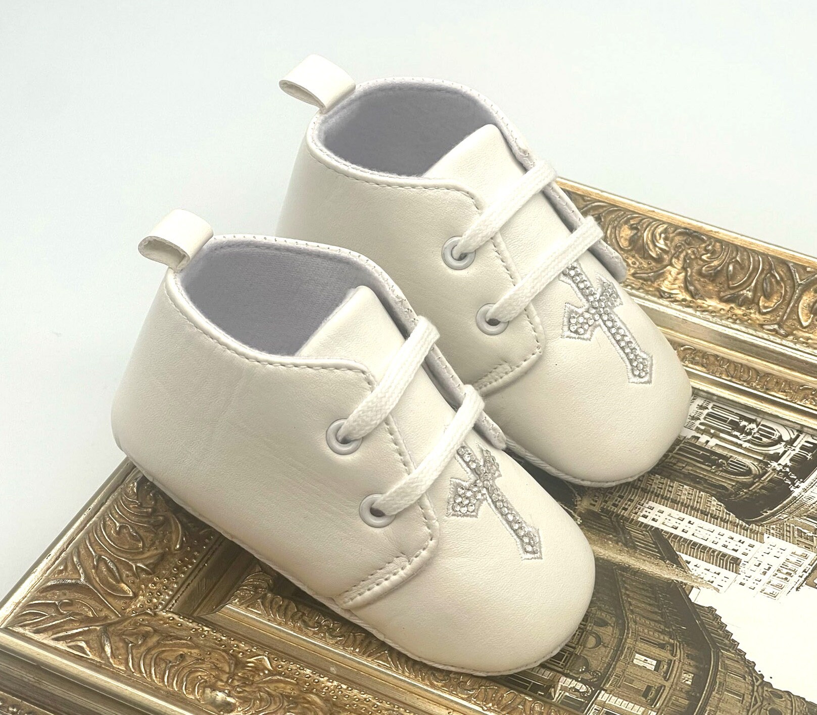 Baby Boy Baptism Shoes Toddler Christening Shoes Baby Boy Etsy