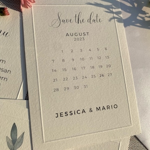 Save the date postcard