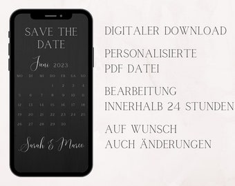 Digital Save-the-Date Card