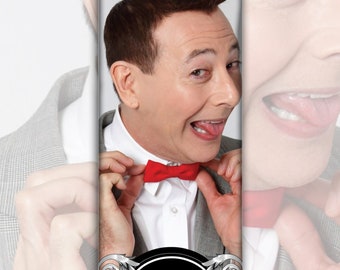 8" Pee-wee Herman Memorial Candle