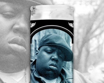 8" Biggie Memorial Candle
