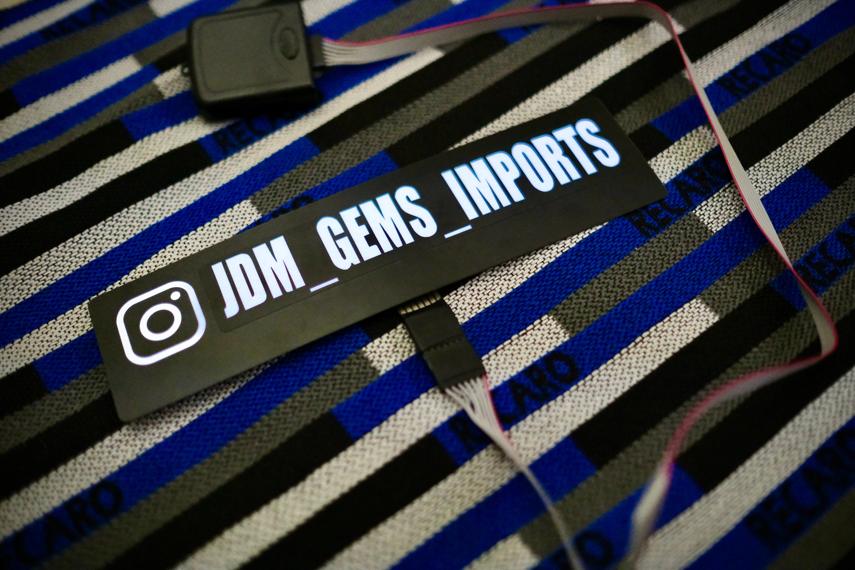 Custom Instagram LED Light up Sticker Etsy