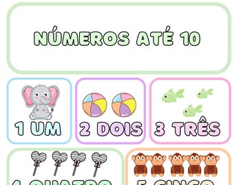 European Portuguese Numbers Etsy European Portuguese Numbers Etsy