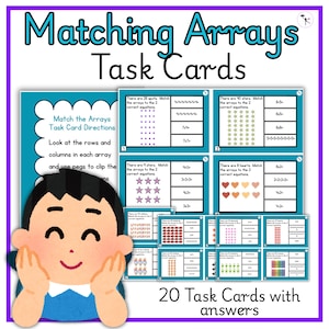 Cartes à tâches sur les multiplications et les additions répétées pour le CE1