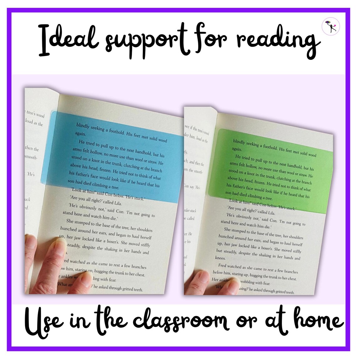 Colorful Dyslexia Reading Support Tools for Early Learning and Home ...