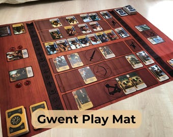 Tapete de juego Gwent para los amantes del juego de cartas The Witcher