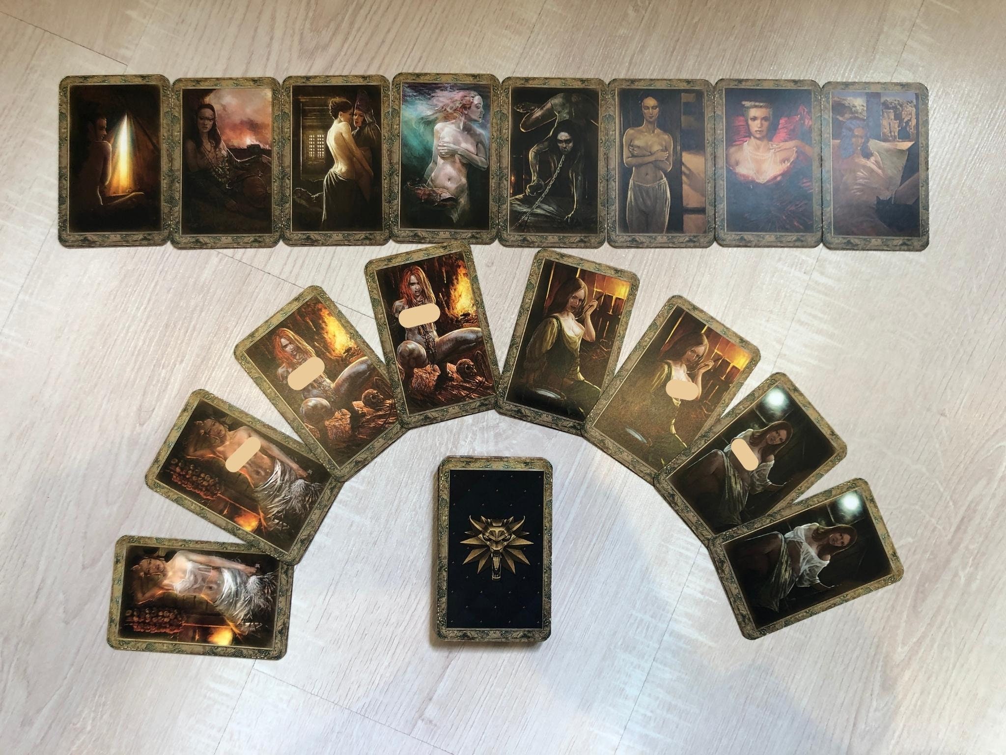 Romance Cards from Witcher 1 for the Huge Fans of the Game -  Portugal