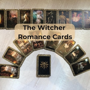 Cartes romantiques de Witcher 1 pour les grands fans du jeu